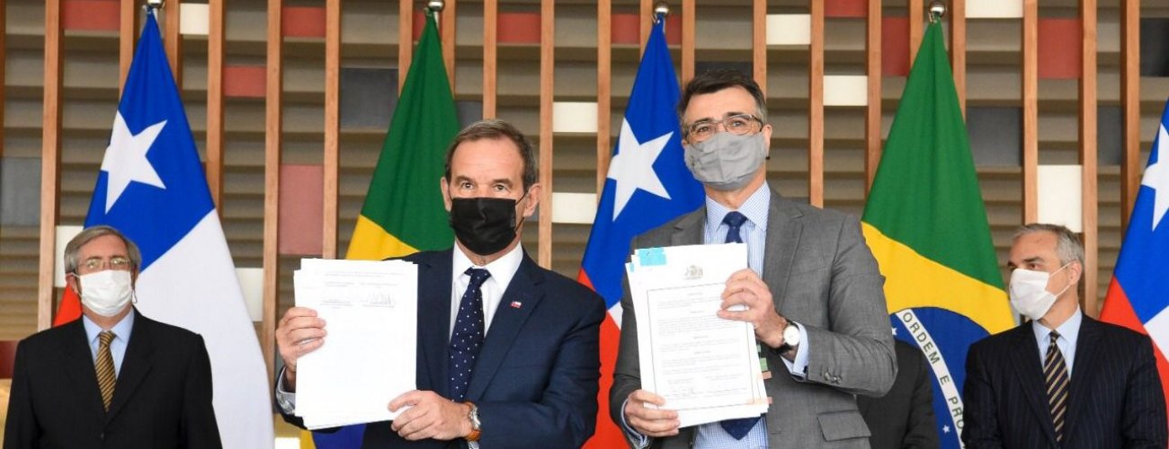 Canciller Allamand realiza Visita Oficial a Brasil