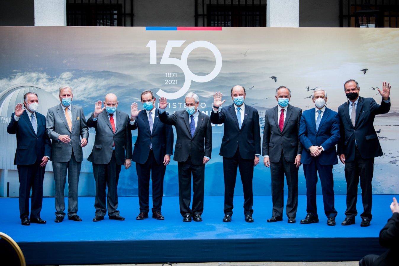 Presidente Piñera y Canciller Allamand destacan la vocación internacional de Chile y los lineamientos de su política hacia el resto del mundo, en la conmemoración de los 150 años del Ministerio de Relaciones Exteriores