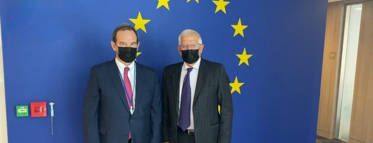 Ministro Andrés Allamand sostiene reuniones con autoridades de la India y la Unión Europea