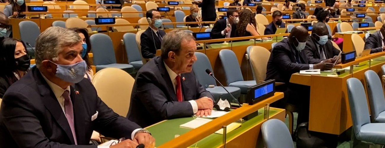 Presidente Piñera y Canciller Allamand participan en la Asamblea General de Naciones Unidas