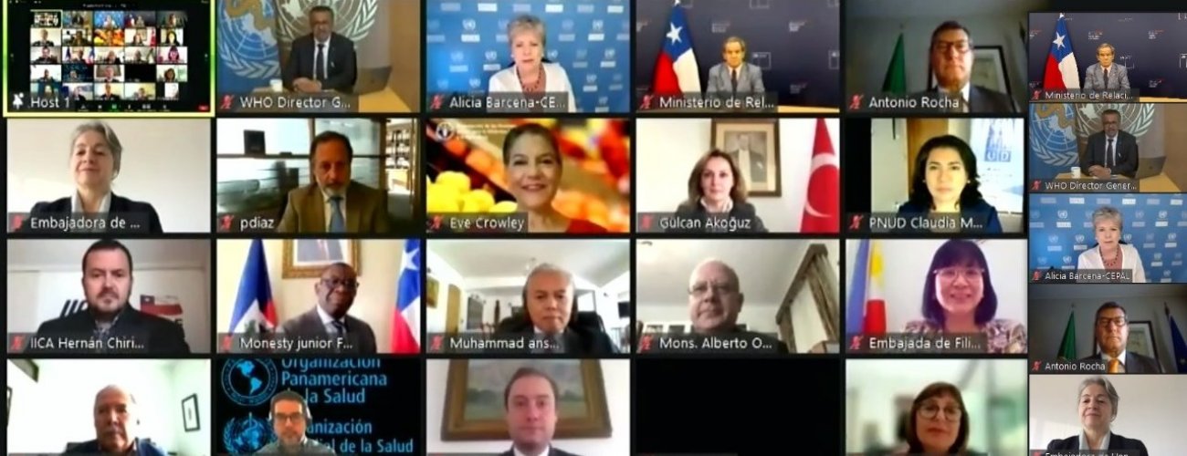 Canciller Allamand participa en celebración del Día Mundial de la Salud