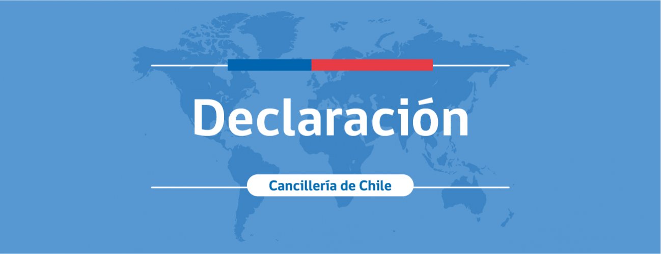 Declaración del Gobierno de Chile por asunción de nuevo Presidente del Perú