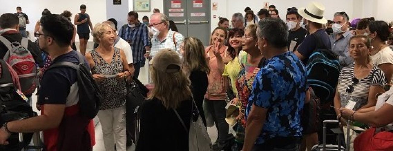 Gestiones de Cancillería permiten que vuelo de Latam regrese a Chile con ciudadanos que estaban impedidos de salir del Perú