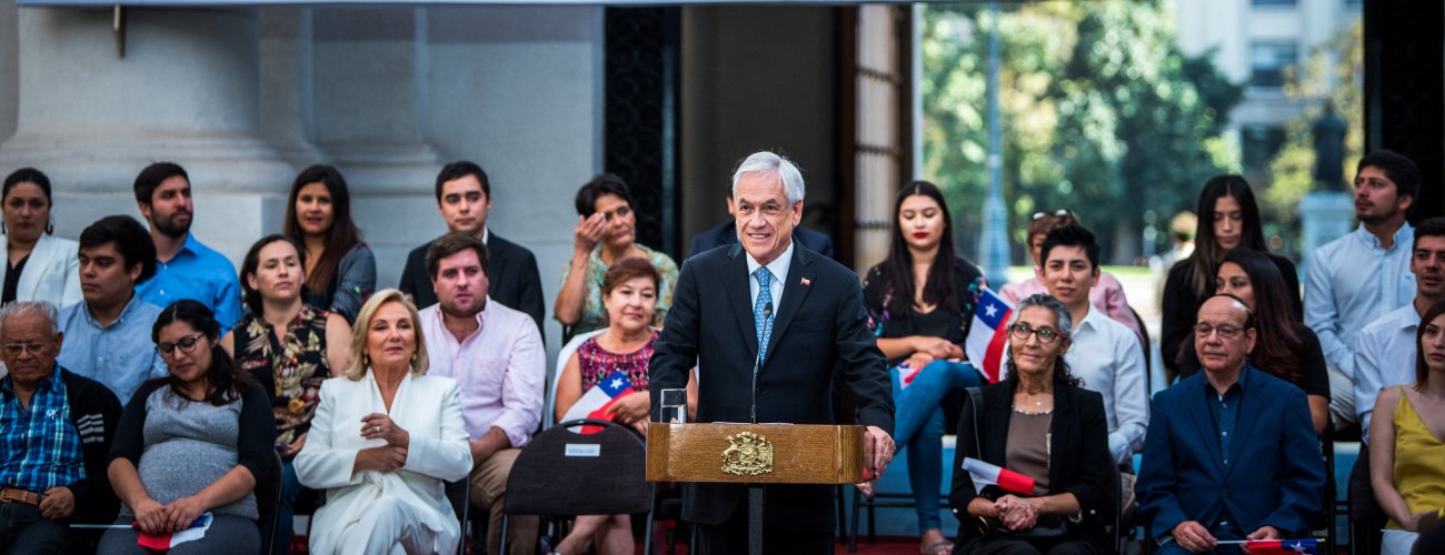 Canciller asiste a ceremonia encabezada por Presidente Piñera para conmemorar 30 años de democracia