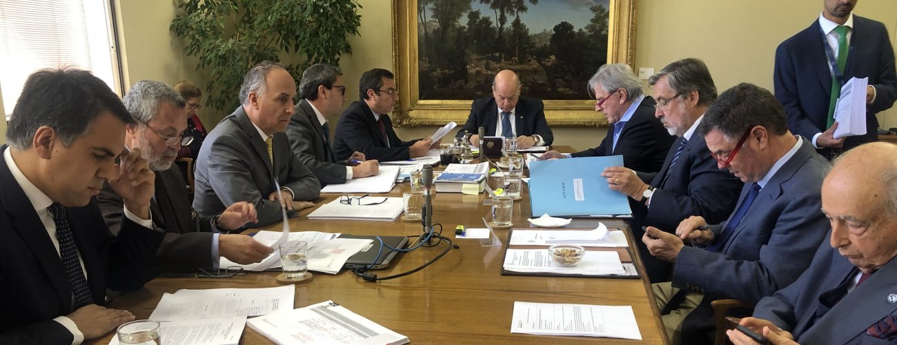 Canciller Ribera asiste a la Comisión de RREE del Senado
