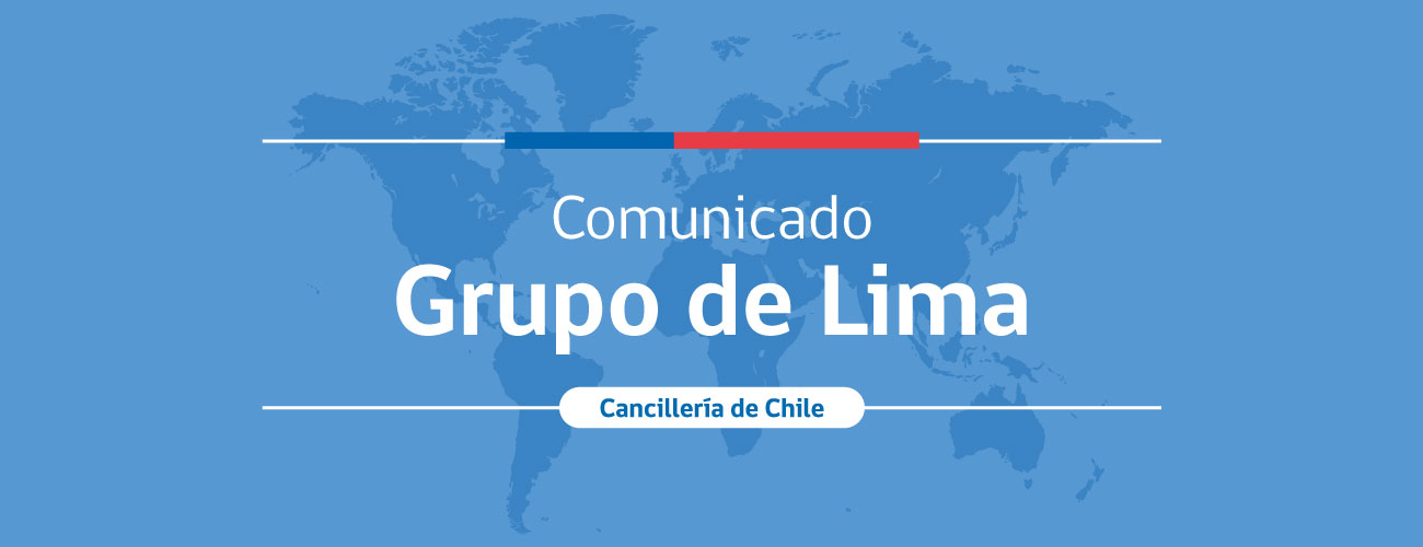 Comunicado Grupo de Lima