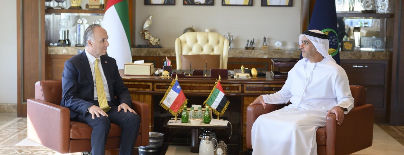 Canciller Ribera se reúne con el Viceprimer Ministro de Emiratos Árabes Unidos al cierre de su visita a ese país