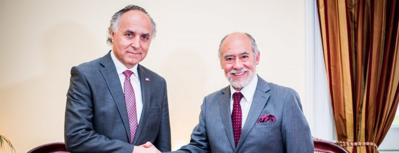 Canciller Ribera se reúne con el Presidente de la Cámara