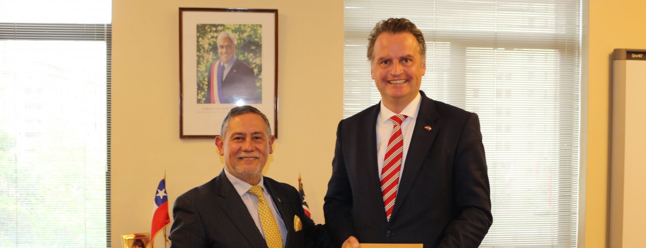 Chile y Alemania estudian fortalecer cooperación bilateral en materias de migración y seguridad