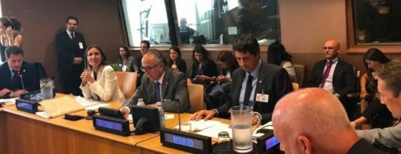 Canciller Ribera inaugura evento sobre el océano en Naciones Unidas: “Para nosotros el mar sí determina parte de nuestra historia”