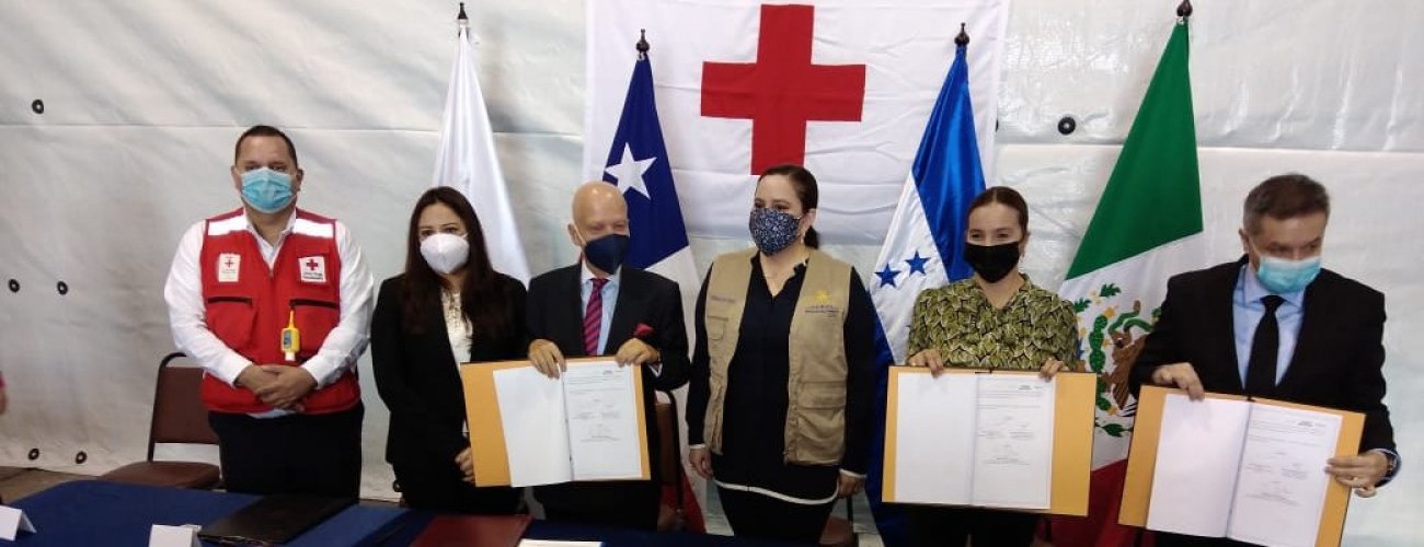 Fondo Conjunto de Cooperación Chile - México hace entrega de donación al Gobierno de Honduras