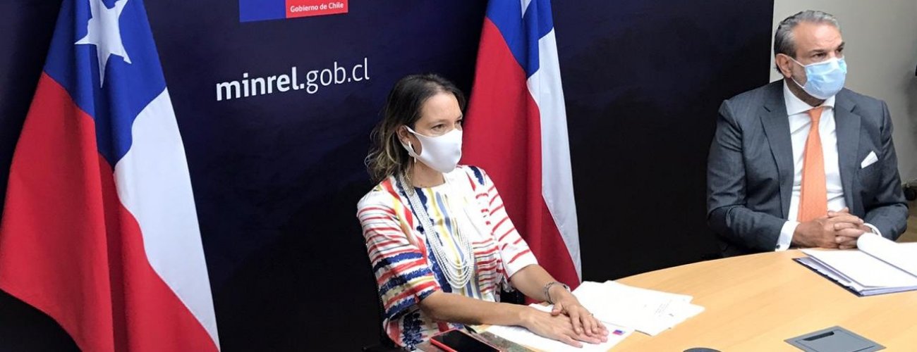 Ministra (s) Carolina Valdivia preside delegación de Chile en la Reunión Extraordinaria de Ministras y Ministros de Relaciones Exteriores de los países Iberoamericanos