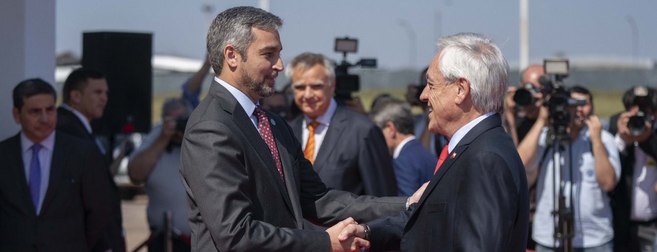 Presidentes de Chile y Paraguay conversan sobre incendios que afectan región del Chaco y la Amazonía