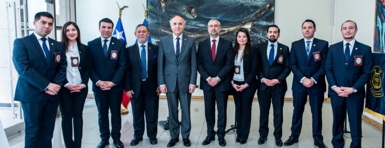 Brigada Minrel de la PDI cumple un año funcionando en la Cancillería