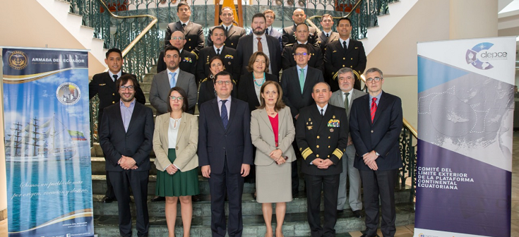 Ecuador y Chile cooperan en materia de ampliación de su plataforma continental extendida