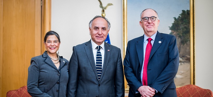 Canciller Ribera y representantes de la FAO exploran áreas de cooperación en conjunto