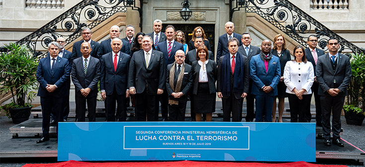Canciller Ribera participa en Conferencia hemisférica contra el terrorismo