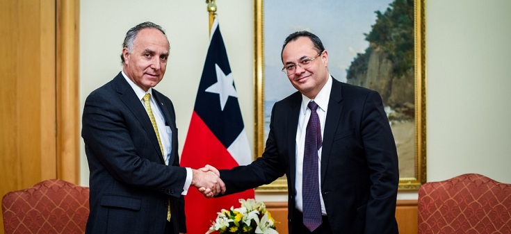 Canciller se reúne con Presidente Ejecutivo del Banco de Desarrollo de América Latina