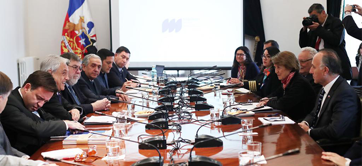 Canciller Ribera participa en la primera reunión del Consejo Presidencial por los 500 años del Estrecho de Magallanes