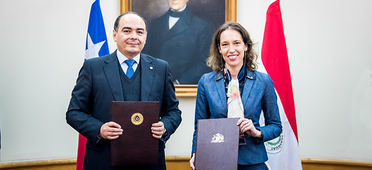 Visita Oficial a Chile del Viceministro de Relaciones Exteriores del Paraguay, Embajador Antonio Rivas