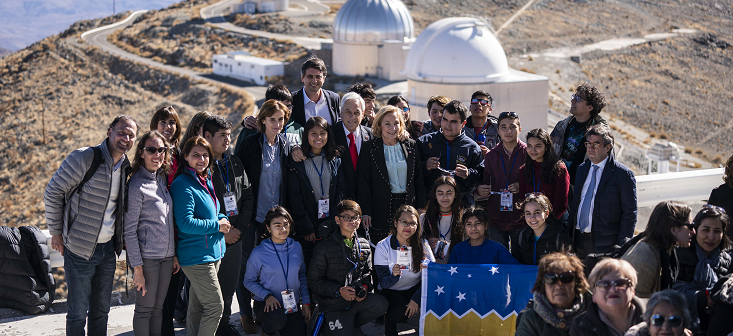 Subsecretaria Valdivia participa de actividades presidenciales por eclipse solar
