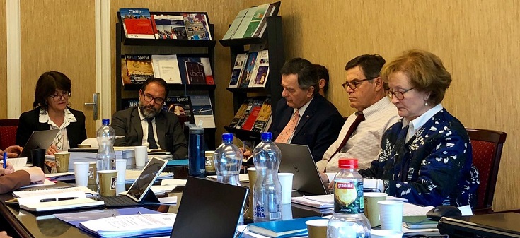 Canciller Ampuero participa en reunión de trabajo por caso Silala