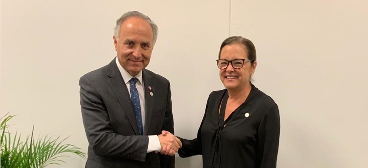 Canciller se reúne con sus pares de El Salvador y Ecuador