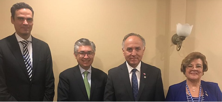 Canciller se reúne con Presidenta de Comisión Interamericana de DD.HH.