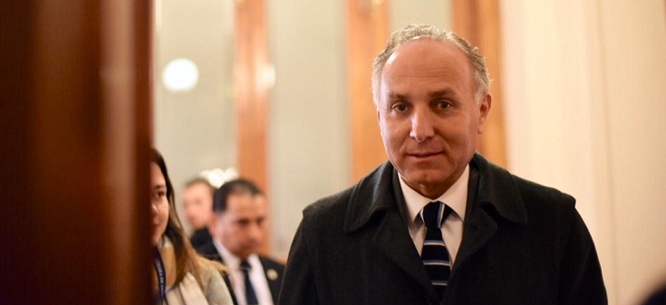 Canciller Ribera asiste a Asamblea General de la OEA en Colombia en su primer viaje al exterior