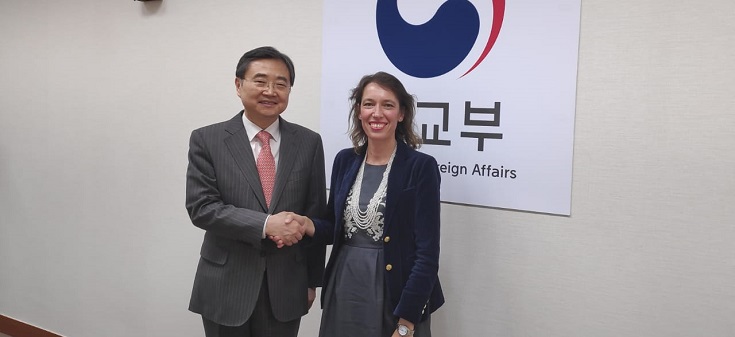 Subsecretaria Valdivia encabeza VIII Reunión de Consultas Políticas con Corea