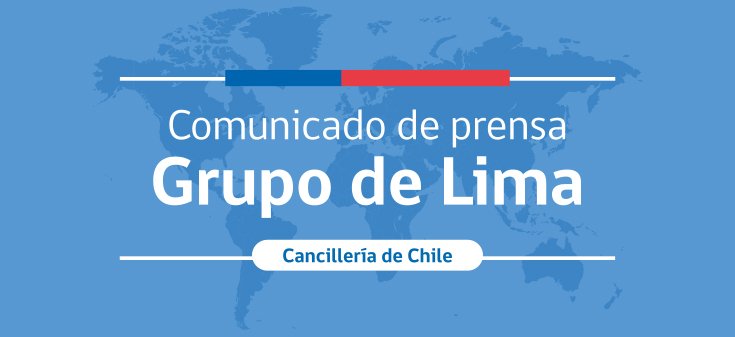 Comunicado Grupo de Lima