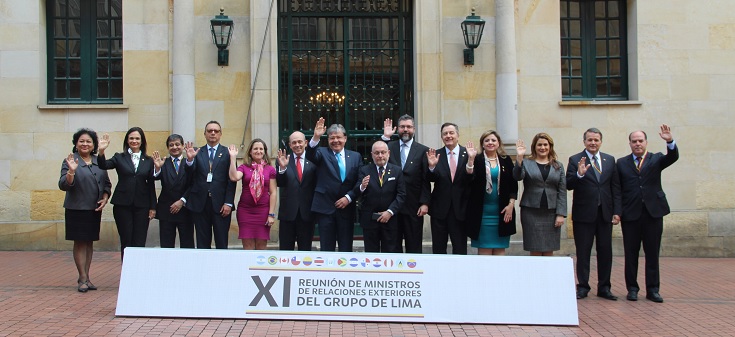 Declaración del Grupo de Lima en apoyo al proceso de transición democrática y la reconstrucción de Venezuela