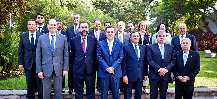 Canciller Ampuero lidera reunión para discutir cursos de acción ante crisis en Nicaragua