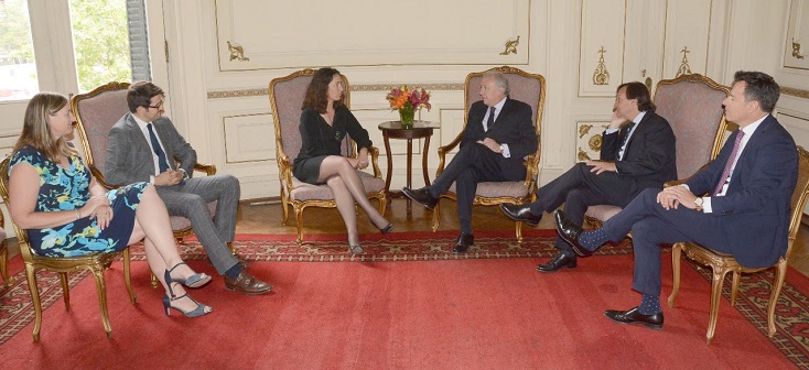 Subsecretario (S) Rojas se reunió con Embajadora de Nueva Zelandia en Chile