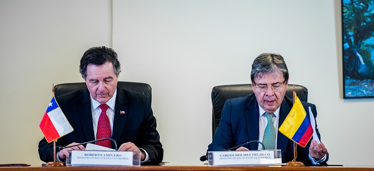 Unión Europea destaca incorporación de Chile en Fondo Europeo para la paz en Colombia