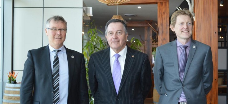 Canciller se reúne con ministros de Nueva Zelandia y Canadá para impulsar cumbre por comercio inclusivo