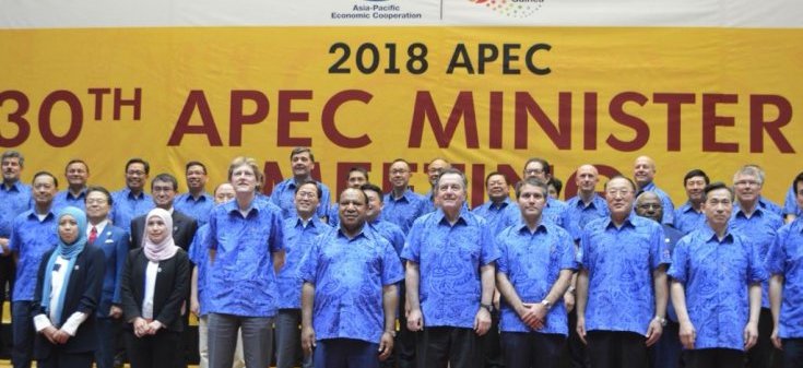 Canciller Ampuero detalla a ministros de APEC prioridades para cumbre que organizará Chile en 2019