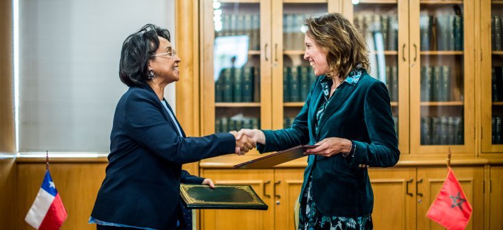 Subsecretaria Valdivia encabeza reunión de Consultas Políticas entre Chile y Marruecos