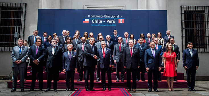 Con 163 compromisos concluye el II Gabinete Binacional Chile - Perú