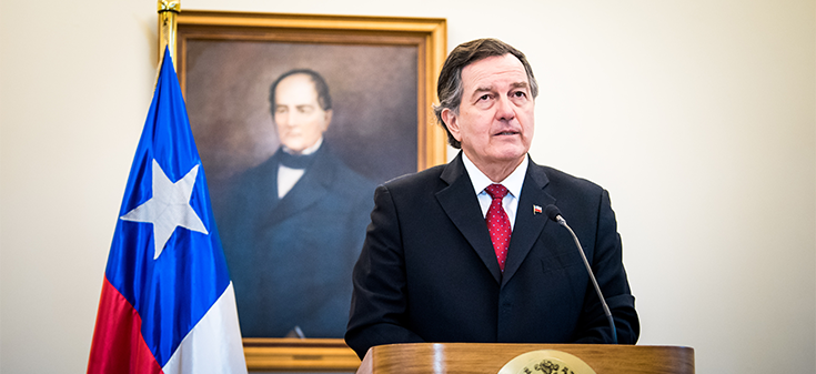 Ministro Ampuero confirma entrega de nota de protesta a Embajador de Venezuela en Chile: “El Gobierno de Chile rechaza las acusaciones calumniosas”