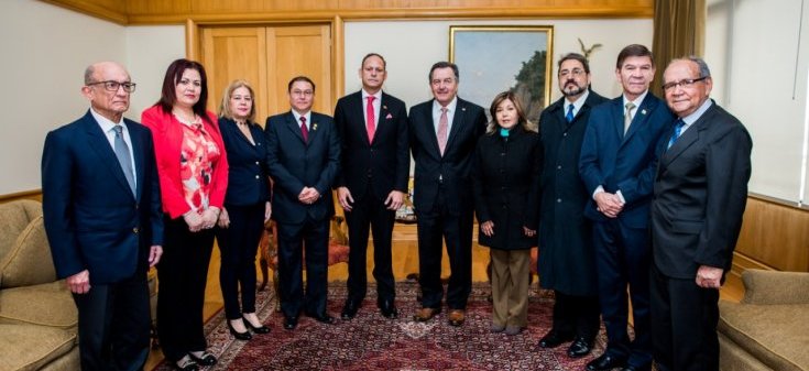 Canciller se reúne con el Presidente del Tribunal Supremo de Justicia de Venezuela