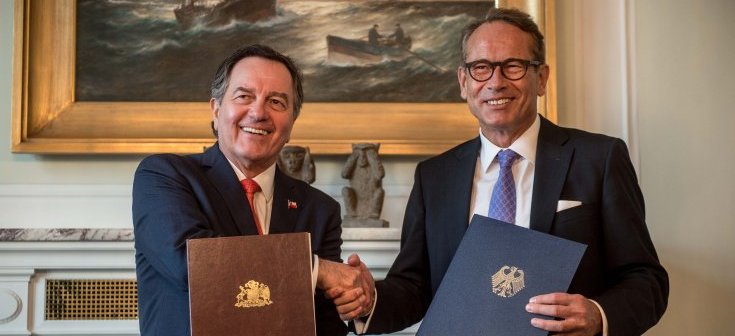 Chile y Alemania inician negociaciones para lograr acuerdo de Asociación Energética