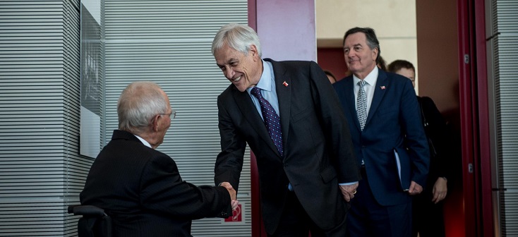 Canciller participa en reuniones con Presidente de Alemania y Presidente del Parlamento Alemán