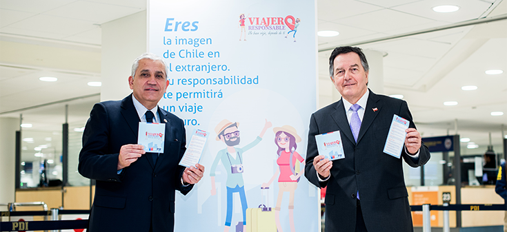 Canciller Ampuero en lanzamiento de campaña Viajero Responsable: “No conocer la legislación de otro país no lo exime de responsabilidad”