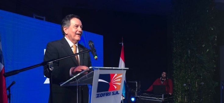 Canciller Ampuero inaugura Oficinas de ZOFRI en Asunción