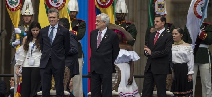 Presidente Piñera asiste a posesión de Iván Duque como Presidente de Colombia