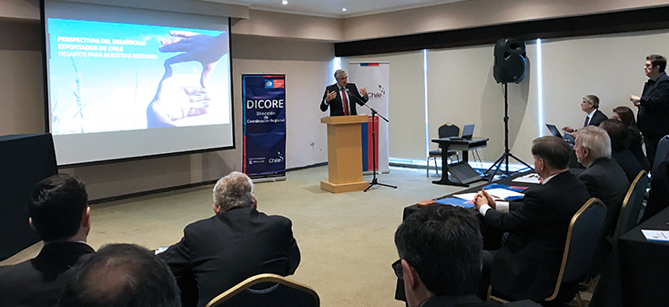 Cancillería realizó Escuela de Capacitación en Asuntos Internacionales de la Zona Centro Sur Austral en la ciudad de Concepción