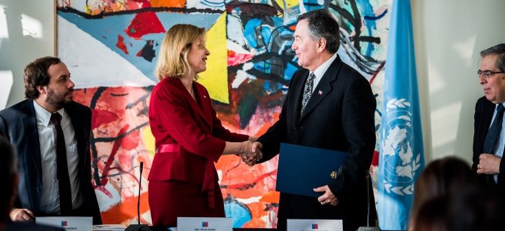 Canciller Ampuero impulsa cooperación con Sistema de Naciones Unidas en Chile