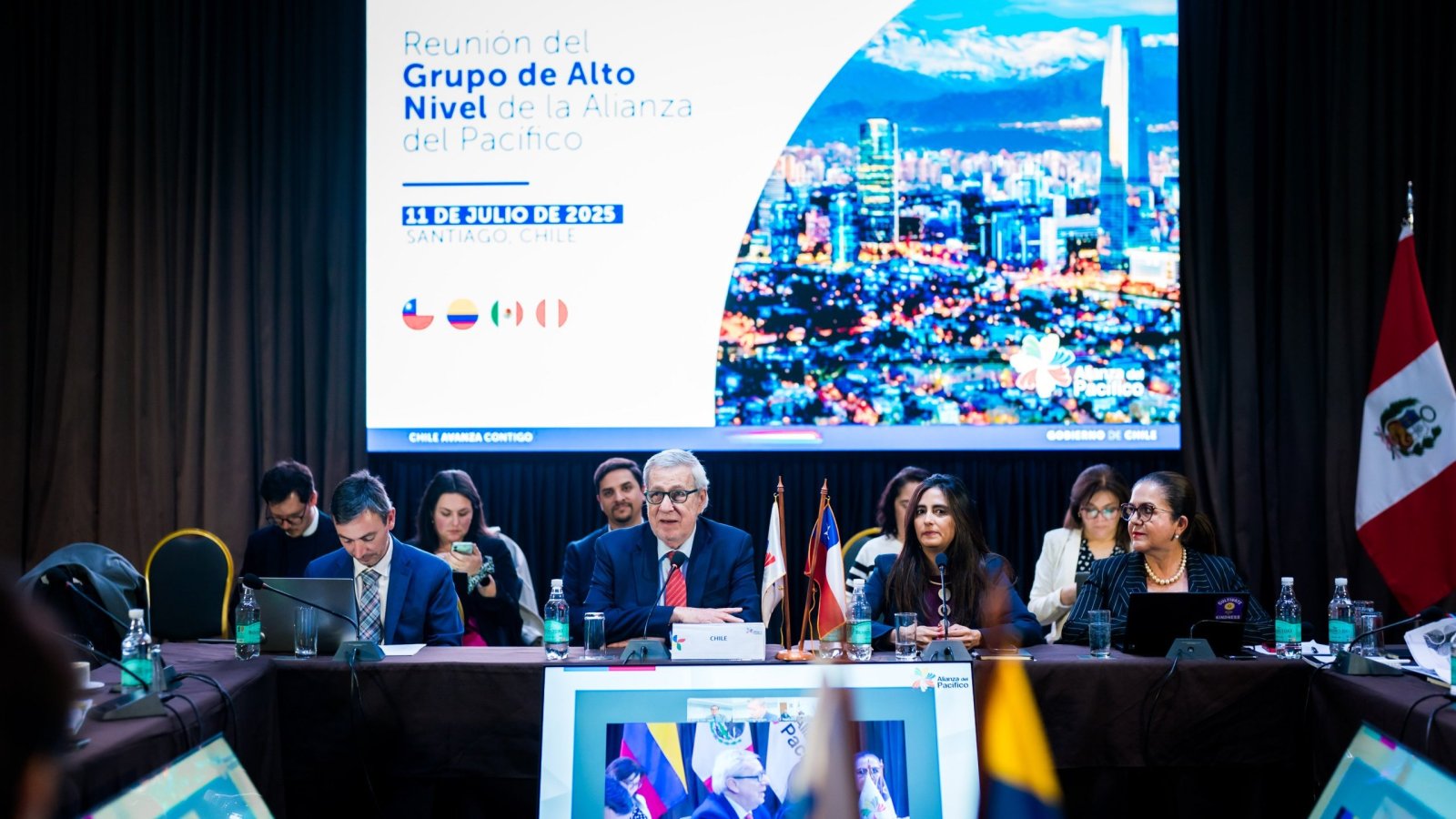 Canciller interviene en sesión del Grupo de Alto Nivel de la Alianza del Pacífico