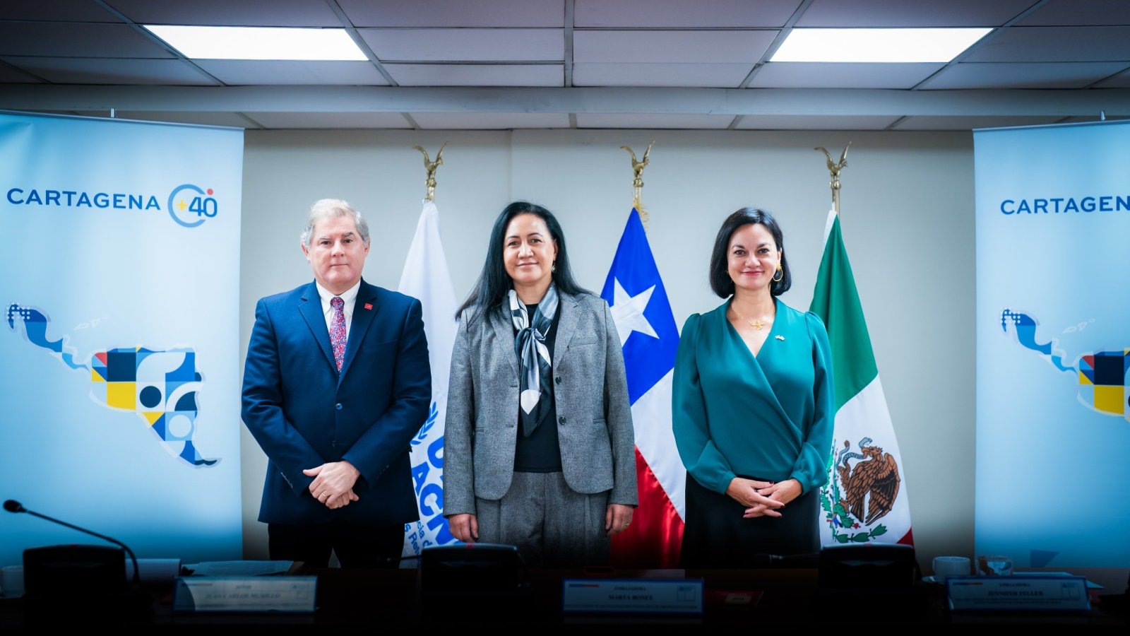 Países de América Latina y el Caribe definen prioridades para proteger a personas refugiadas, desplazadas y apátridas en la región